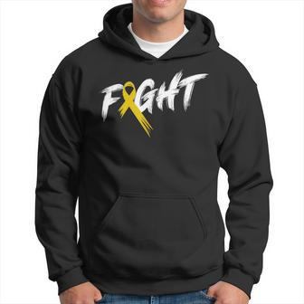Sarcoma Awareness Month Fight Vintage Bone Cancer Hoodie - Seseable