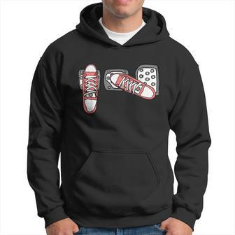 Save The Stick Funny Manual Transmission Three Pedals Car Hoodie - Monsterry UK