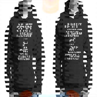 Save Yourself Lifeguard Swimming Pool Guard Off Duty Red Hoodie | Seseable CA