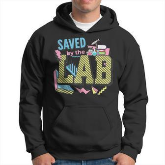 Saved By The Lab Retro Lab Week 2023 Medical Laboratory Tech Hoodie | Mazezy UK