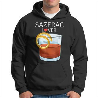Sazerac T For Cognac Or Whiskey Cocktails Lovers Men Hoodie Graphic Print Hooded Sweatshirt - Seseable