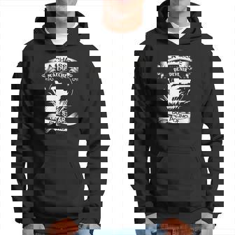 Schwarzes Hoodie mit provokativem Spruch, Humorvolles Statement-Oberteil - Seseable