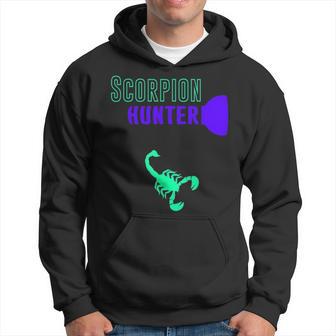 Scorpion Hunting Black Light Scorpion Hunter Hoodie | Seseable UK