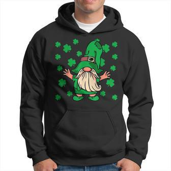 Shamrock Gnome Shenanigans With My Gnomies St Patricks Day Hoodie - Thegiftio UK