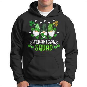 Shenanigans Squad St Patricks Day Gnomes Green Proud Irish V3 Hoodie - Seseable
