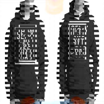 Shes My Sweet Potato I Yam Set Couples Matching V2 Men Hoodie - Thegiftio