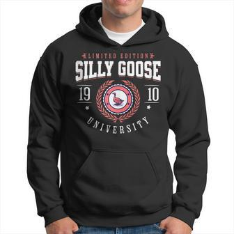 Silly Goose University Funny College Meme Hoodie | Mazezy