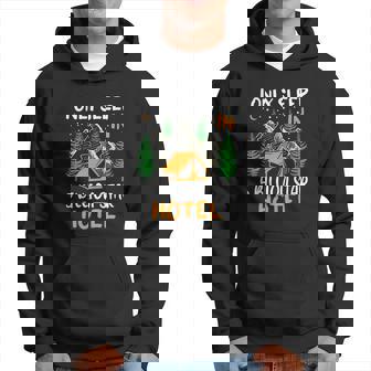 I Only Sleep In 5 Billion Star Hotel Camping Tent Men Hoodie - Thegiftio