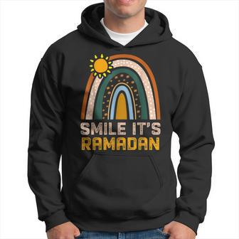 Smile Its Ramadan - Muslim Eid Mubarak Islamic Ramadan Hoodie | Mazezy