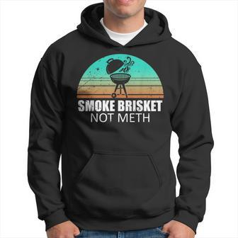 Smoke Brisket Not Mesh Crack Grilling Smoking Father Hoodie | Mazezy