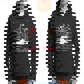 Snowman Let It Snow Cute Christmas Buffalo Plaid Christmas Men Hoodie - Thegiftio