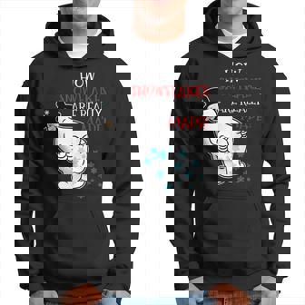 Snowman How Snowflake Are Really Made Christmas Cutome Men Hoodie - Thegiftio