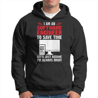 Software Engineer Definition Gift For Engineer Hoodie | Mazezy