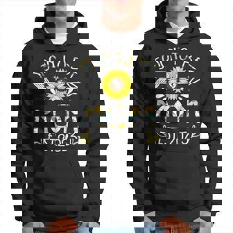 Soon To Be Mom Est 2023 New Sunflower New Mom Women Men Hoodie - Thegiftio