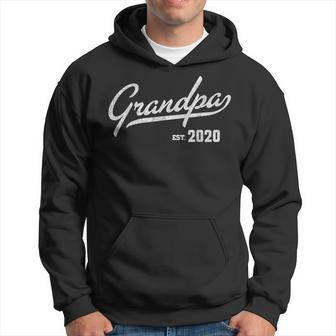 Soon To Be First Time Grandpa Est 2020 Gift For Mens Hoodie | Mazezy