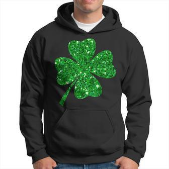 Sparkle Clover Irish For St Patricks & Pattys Day V2 Hoodie | Mazezy
