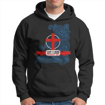 St Florian Patron Saint Of Fire Fighters Challenge Hoodie - Seseable