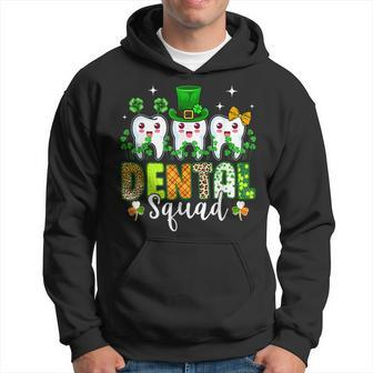 St Patricks Day Dentist Dental Hygienist Dental Squad V2 Hoodie - Seseable