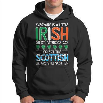St Patricks Day Irish Flag Scottish Shamrock Funny Joke Hoodie - Thegiftio