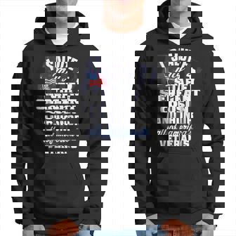 Staff Sergeant Cousin Military Veteran Support Hoodie | Mazezy