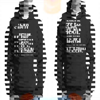 Stepdad The Man Myth Legend Gift Fathers Day Hoodie | Mazezy
