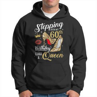 Stepping Into My 60Th Birthday 60 And Fabulous High Heels Hoodie | Mazezy CA