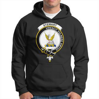 Stewart Coat Of Arms - Family Crest Men Hoodie Graphic Print Hooded Sweatshirt - Thegiftio UK