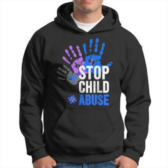 Stop Child Abuse - Child Abuse Prevention Awareness Hoodie | Mazezy UK