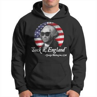 Suck-It England Funny 4Th Of July George Washington 1776 Hoodie | Mazezy