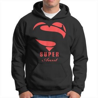 Super Aunt Superhero T Gift Mother Father Day Hoodie | Mazezy