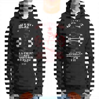 Swoletariat Anti Fascist Bodybuilding Club Hoodie | Mazezy