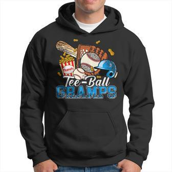 T- Ball Gramps Leopard Funny Baseball Happy Fathers Day Hoodie - Thegiftio UK