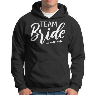 Team Bride Wedding Party Hoodie - Seseable