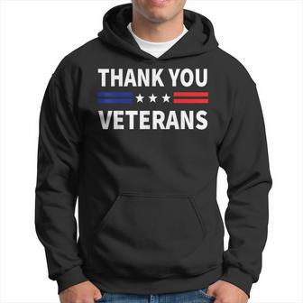 Thank You Veterans Veterans Thank You Veterans Day Hoodie - Seseable