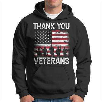 Thank You Veterans Veterans Thank You Veterans Day V3 Hoodie - Seseable