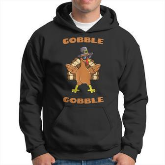 Thanksgiving Day Gobble Gobble Turkey Trot Funny Gift Hoodie | Mazezy AU
