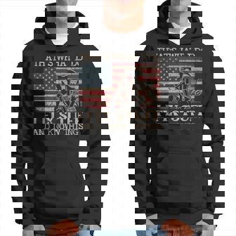 Thats What I Do I Fix Stuff And I Know Things Funny Saying Hoodie | Mazezy