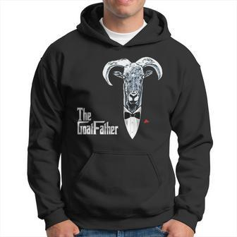 The Goatfather Funny Goat Father Lovers Gift Hoodie | Mazezy CA
