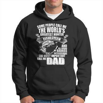 The Most Important Call Me Dad Fisherman Hoodie - Monsterry