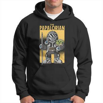 The Papalorian Alien Father Parody Hoodie - Monsterry UK