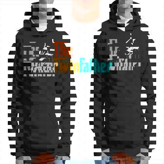The Twinfather Funny Father Of Twins Funny Dad Fathers Day Hoodie | Mazezy