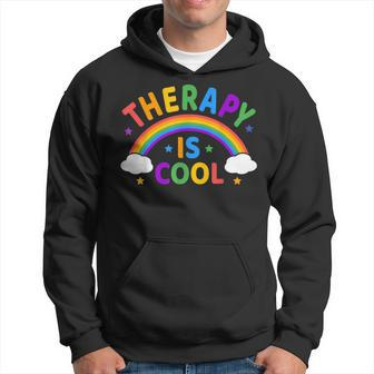 Therapy Is Cool End The Stigma Mental Health Awareness Hoodie | Mazezy CA