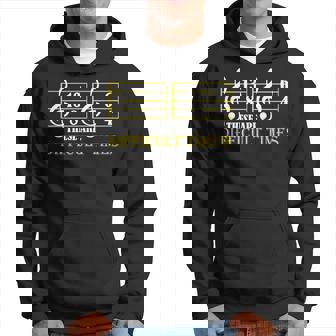 These Are Difficult Times Funny Music Lover Musician Notes Hoodie - Seseable