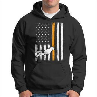 Thin Orange Line Coast Guard Search And Rescue Diver Hoodie - Seseable