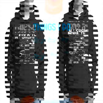 Things I Do In My Spare Time Airplane Lover Pilot Funny Hoodie - Seseable