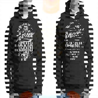 This Is What An Awesome Mechanic Looks Like Funny Gift Hoodie | Mazezy