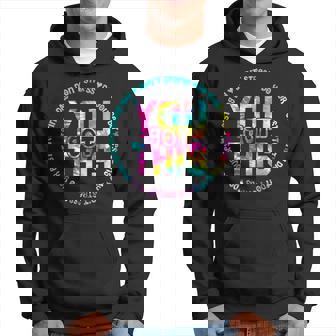 Tie Dye Dont Stress Do Your Best You Got This Test Day Hoodie | Mazezy
