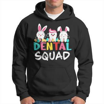 Tooth Bunny Easter Day Dentist Dental Hygienist Assistant Hoodie | Mazezy