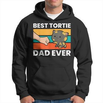 Tortoiseshell Cat Dad Best Tortie Dad Ever Hoodie - Seseable