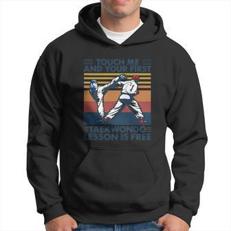 Touch Me And Your First Taekwondo Lesson Is Free V2 Men Hoodie - Thegiftio UK